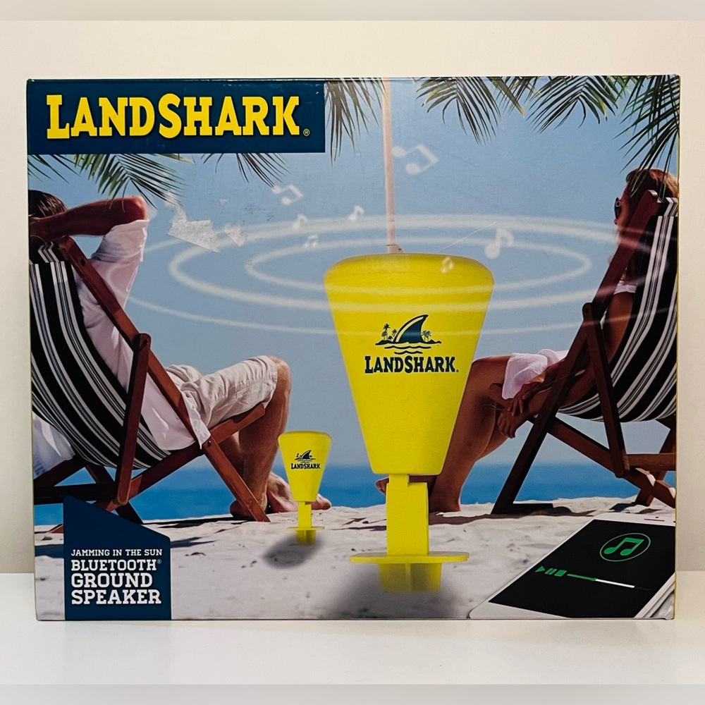 LandShark Jamming In The Sun Bluetooth Ground Speaker Beach/Pool